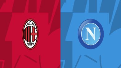 AC Milan vs Napoli in Uefa Champions League